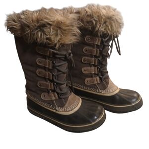 SOREL Womens JOAN OF ARCTIC WATERPROOF WINTER BOOTS SZ. 7